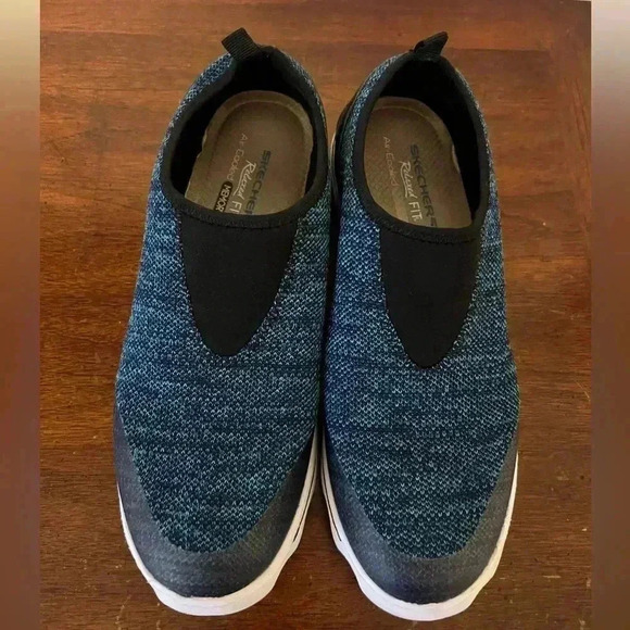 Skechers EZ Flex Womens Slip On Shoe Multi-Color Size 9 - Picture 5 of 8